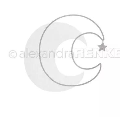 Die - lune et son contour - Alexandra Renke