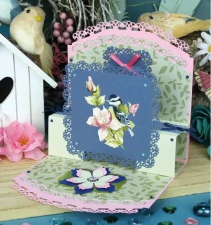 Die - Navy Elegance - Borders