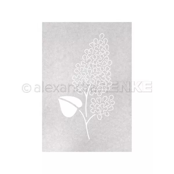 Die - Negative flower #2 - Fleurs de lilas - Alexandra Renke