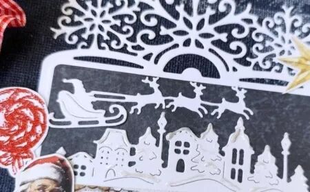 Die - Père Noël et son traineau