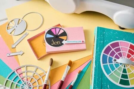 Die - Rainbow Wheels - Roue Arc-en-ciel - Sizzix