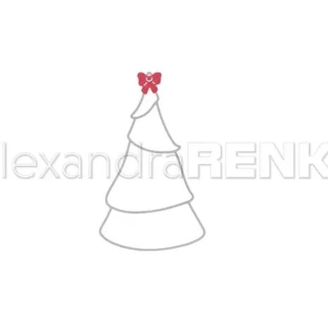 Die - Sapin et noeud - Alexandra Renke