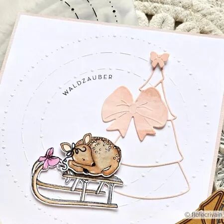 Die - Sapin et noeud - Alexandra Renke