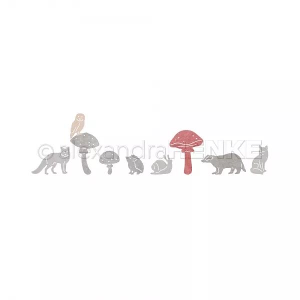 Die - Sc�ne d\'animaux de la for�t
