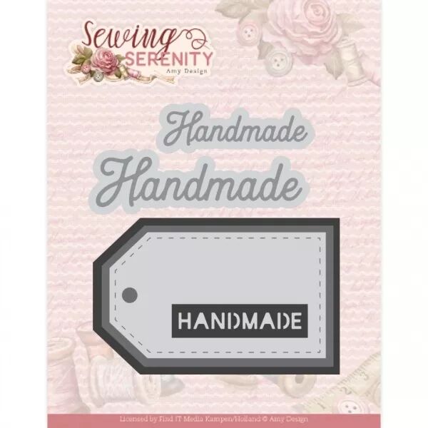 Die - Sewing Serenity - Hand made label