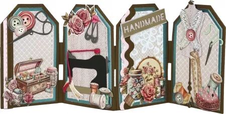 Die - Sewing Serenity - Hand made label