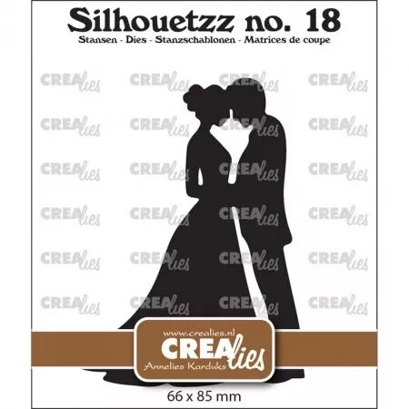 Die - Silhouetzz - Mariés - Crealies