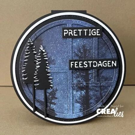 Die - Silhouetzz - Trees / sapins - Crealies