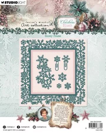 Die - Snowy frame - Christmas Blush - Studio Light