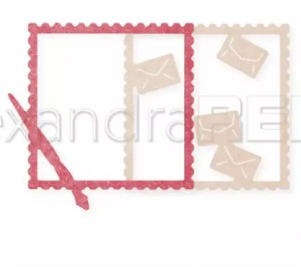 Die - Stamp frames Pen Pals