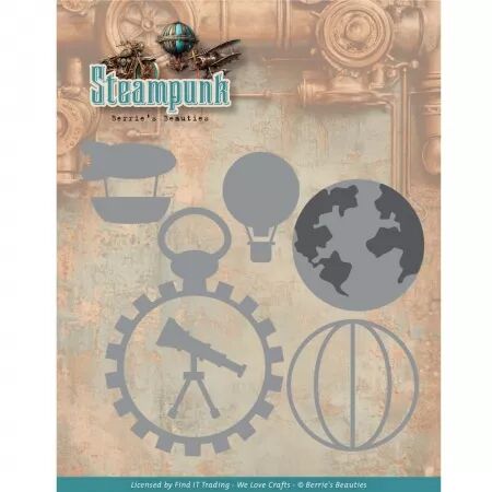 Die - Steampunk - Steampunk Globe - Find-It 