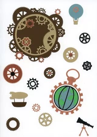 Die - Steampunk - Steampunk Globe - Find-It 