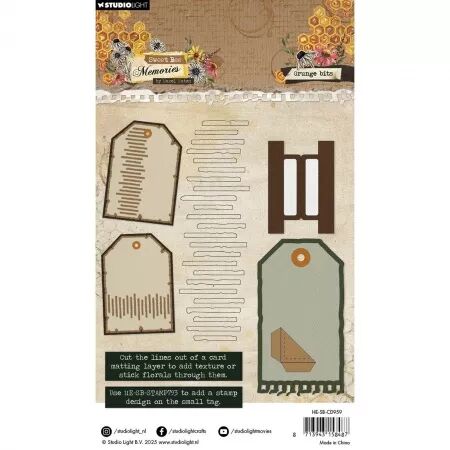 Die - Sweet Bee Memories - Grunge bits