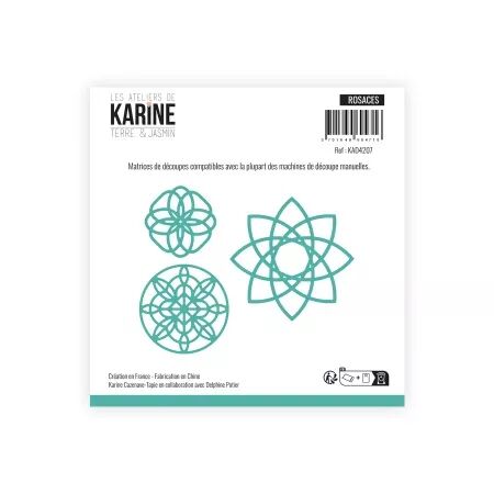 Die - Terre & Jasmin - Rosaces - Les Ateliers de Karine
