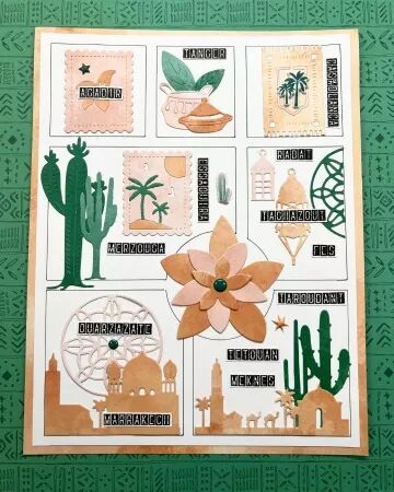 Die - Terre & Jasmin - Set oriental - Les Ateliers de Karine