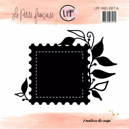 Die - Timbre fleuri - les indispensables 07 A - La Petite Fran&ccedil;aise