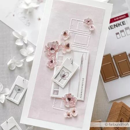 Die - trio de cartes de couleurs - Alexandra Renke