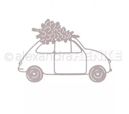 Die - Voiture et sapin - Alexandra Renke