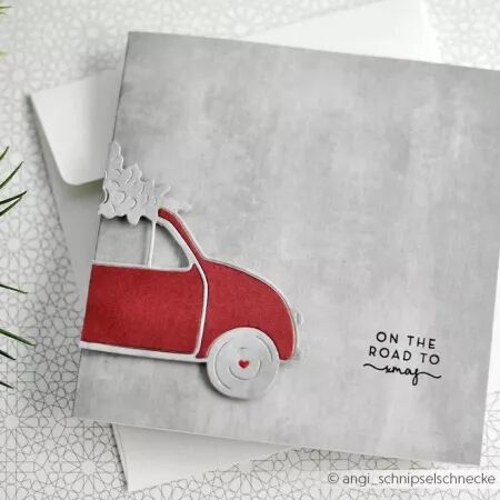 Die - Voiture et sapin - Alexandra Renke