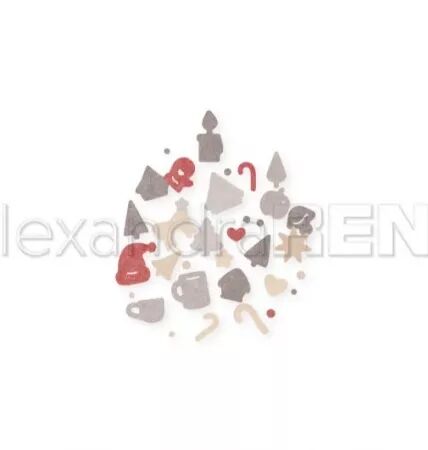 Die - Winter confetti