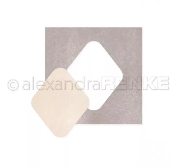 Die  PAPPCUT - Rounded losange