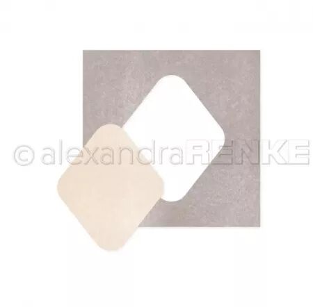 Die  PAPPCUT - Rounded losange
