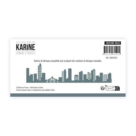Die  Skyline ville - Urban Stories - Ateliers de Karine