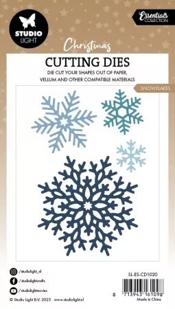 Die A7 - Snowflakes - Flocons - Christmas Essentials - Studio Light