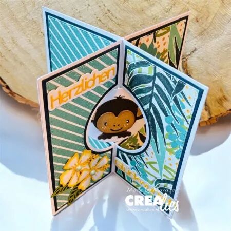 Die Cardzz - Multi Spinner Card + Carousel Card  Circle - Crealies
