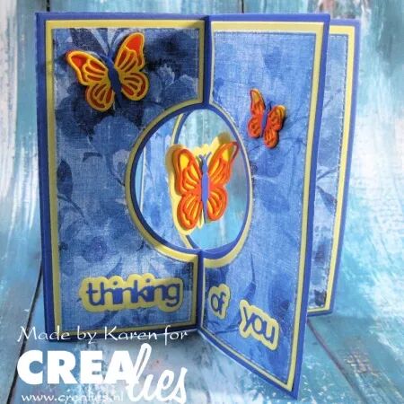 Die Cardzz - Multi Spinner Card + Carousel Card  Circle - Crealies