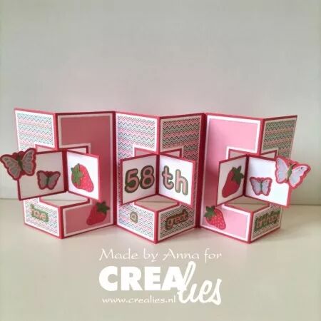 Die Cardzz - Multi spinner et carousel card square- Crealies