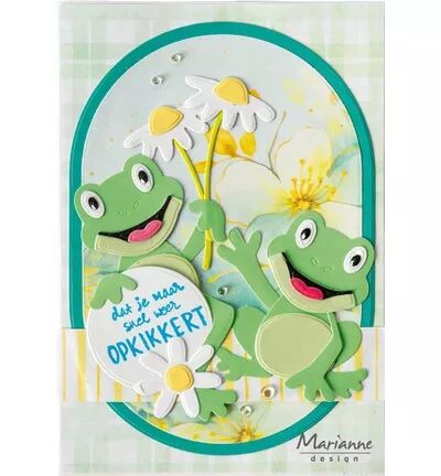 Die Collectables -  Eline\'s Frogs - Les grenouilles - Marianne Design