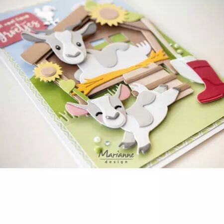Die Collectables - Animal Shed by Marleen - Marianne design