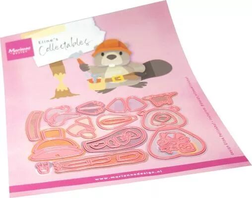 Die Collectables - Bever Les animaux d\'Eline - Marianne Design