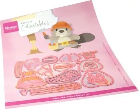 Die Collectables - Bever Les animaux d\'Eline - Marianne Design