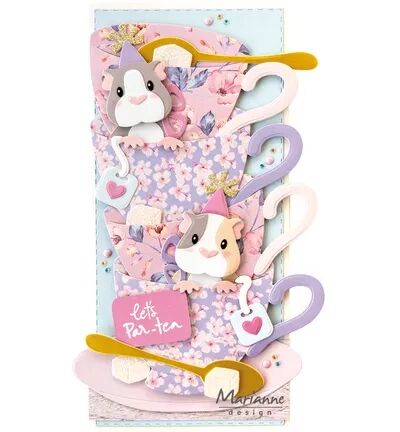 Die Collectables - Cochon d\'Inde - Guinea pig d\'Eline - Marianne Design