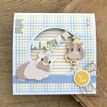Die Collectables - Cochon d\'Inde - Guinea pig d\'Eline - Marianne Design