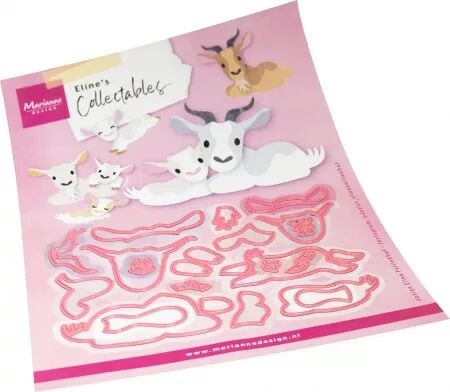 Die Collectables - famille chèvre - Marianne design