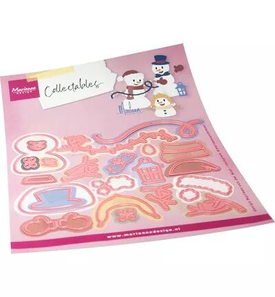 Die Collectables - Happy snowmen - Marianne Design