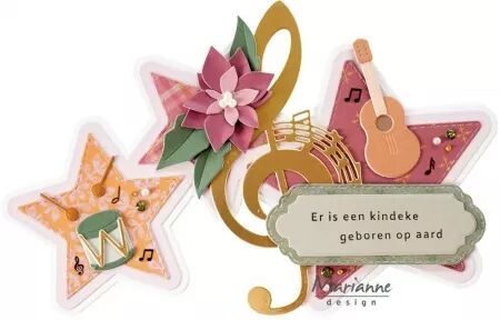 Die Collectables - Instruments de musique - Marianne Design