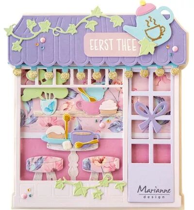 Die Collectables - Service &agrave; th&eacute; - Tea set de Marleen - Marianne Design