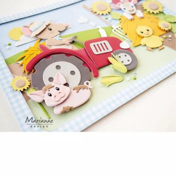 Die Collectables - tracteur by Marleen - Marianne design