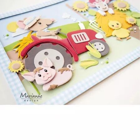 Die Collectables - tracteur by Marleen - Marianne design