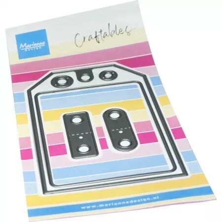 Die Craftables -  Medium tag- Marianne Design