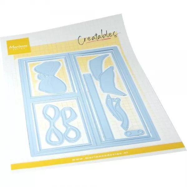 Die Craftables -  Open fold A6  - Marianne Design