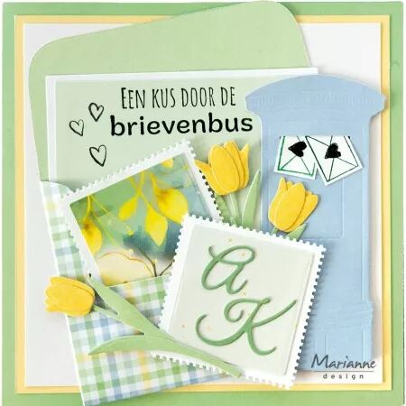 Die Craftables - 3 stamps - Marianne Design