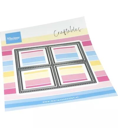 Die Craftables - 4 stamps - Marianne Design