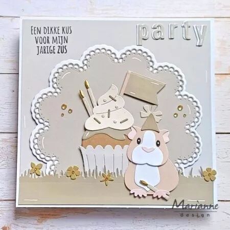 Die Craftables - Alphabet (M) - Marianne Design