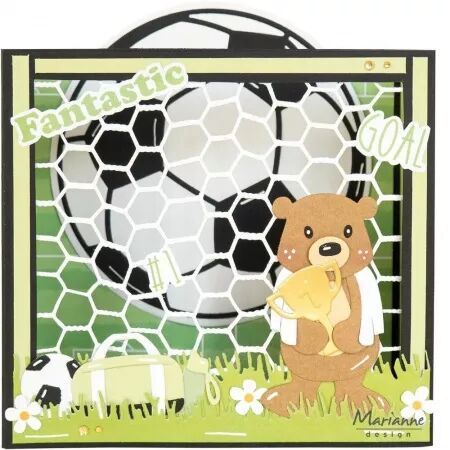 Die Craftables - Ballon de foot - Marianne design