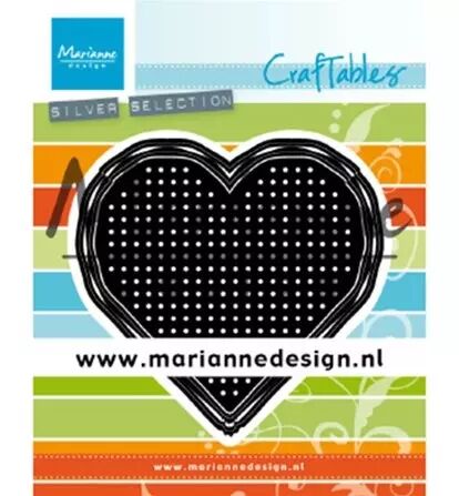 Die Craftables - Cross stitch heart